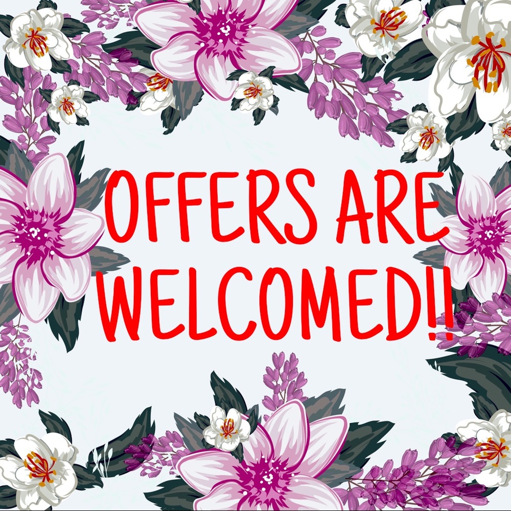 Offers are welcomed!!!